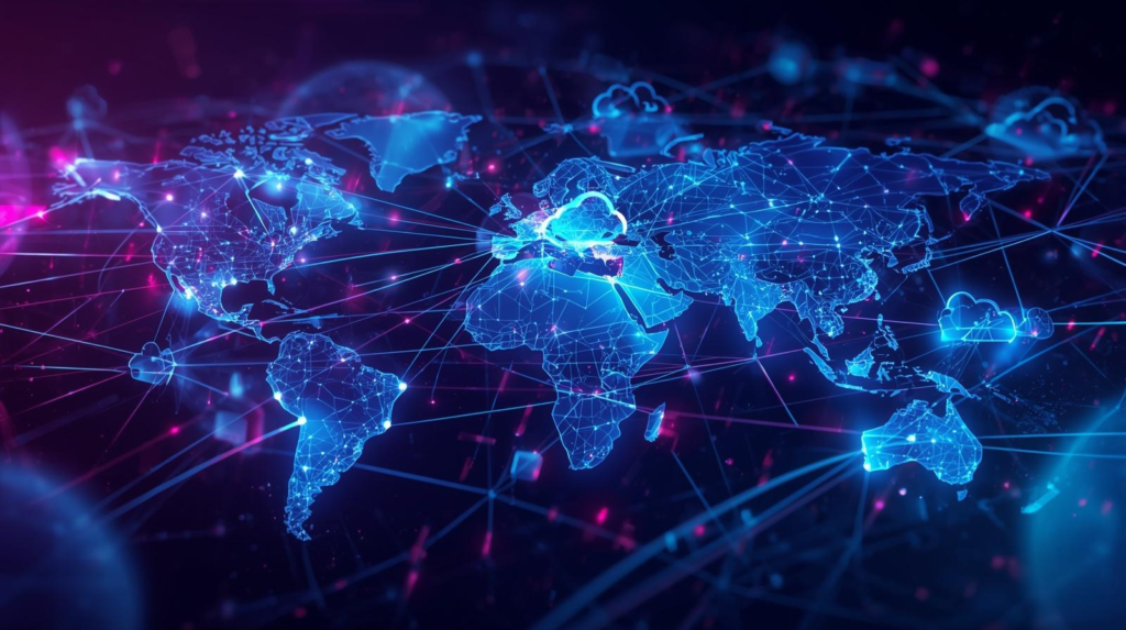 How do companies operate globally without infrastructure?