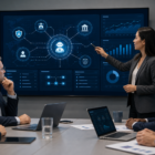 AI governance framework enterprise agents illustration
